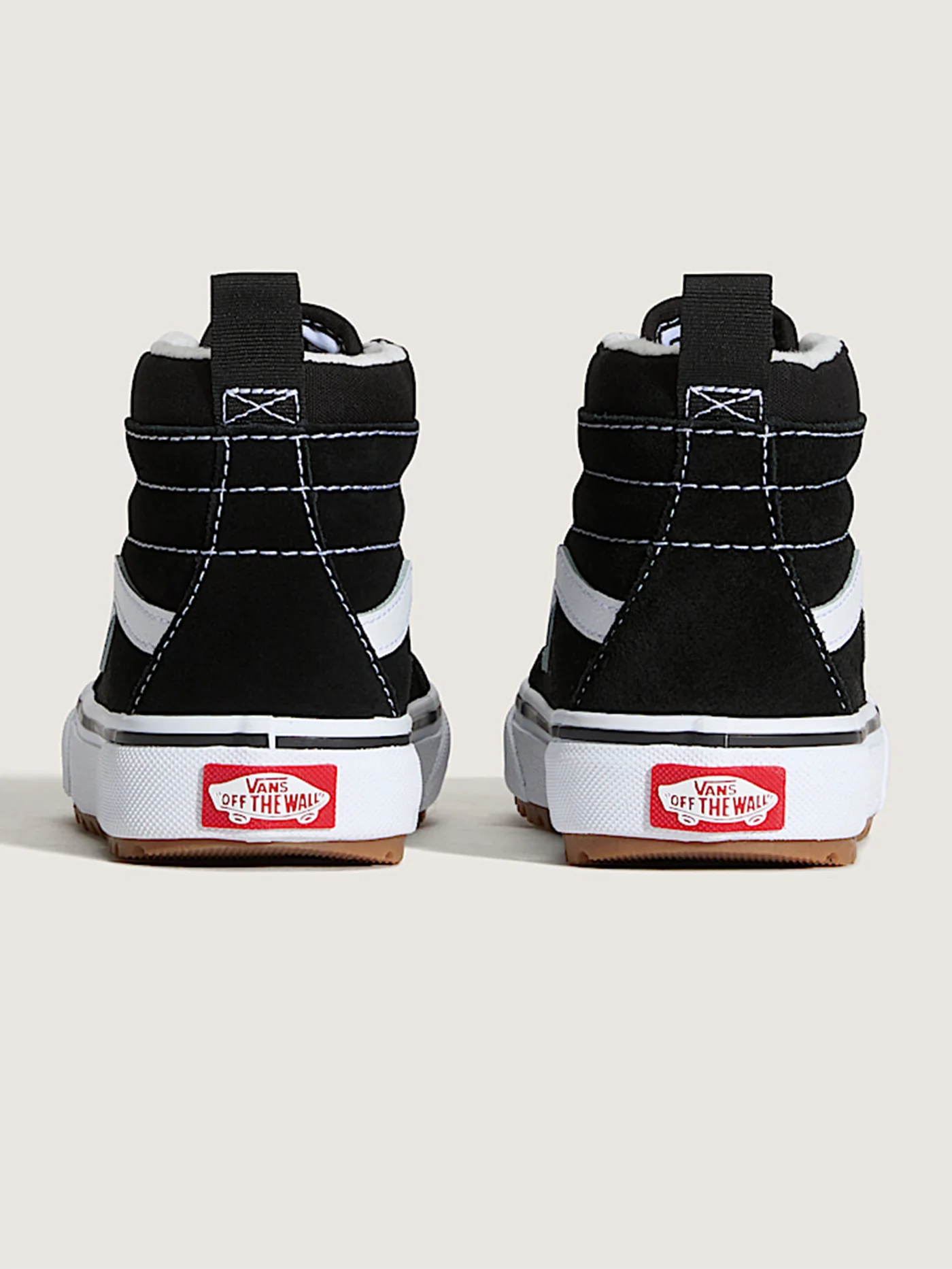 MTE Sk8-Hi Black/White Shoes (Kids) - Image 3
