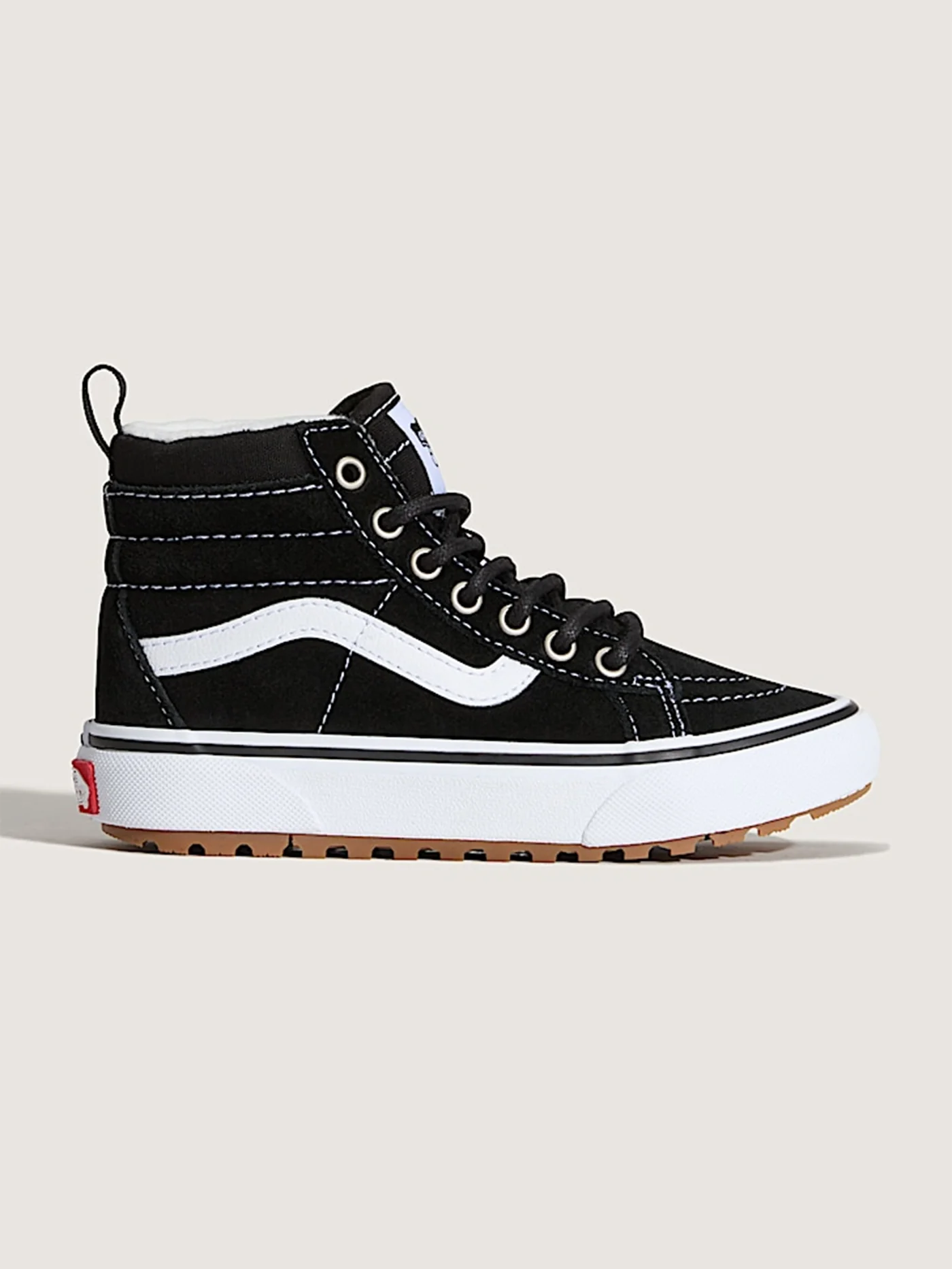 MTE Sk8-Hi Black/White Shoes (Kids) - Image 5