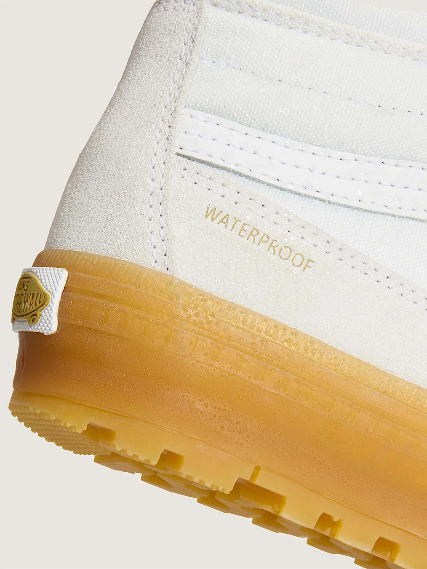 MTE Sk8-Hi Waterproof Insulated White/Gum Shoes - Image 2