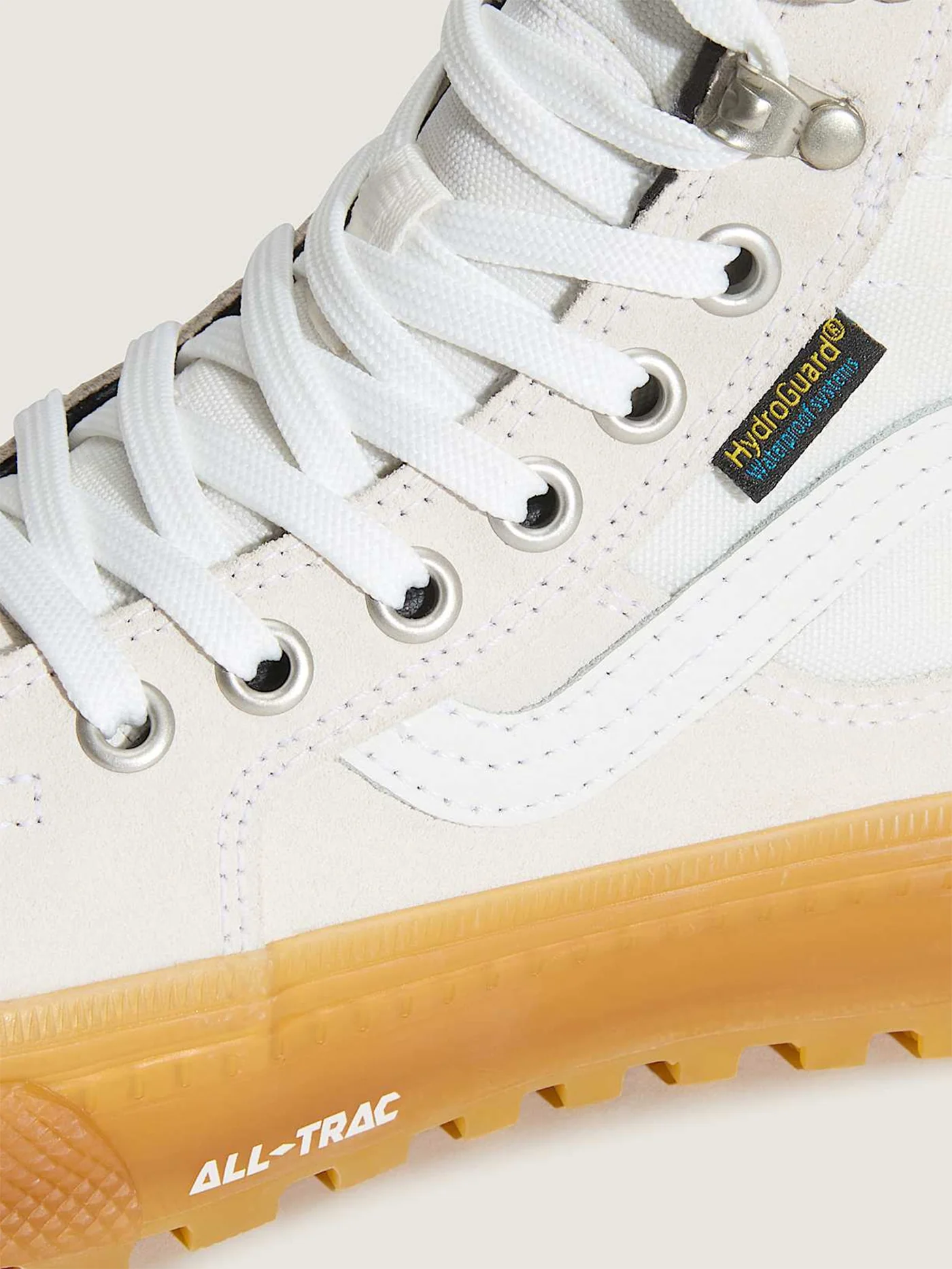MTE Sk8-Hi Waterproof Insulated White/Gum Shoes - Image 3
