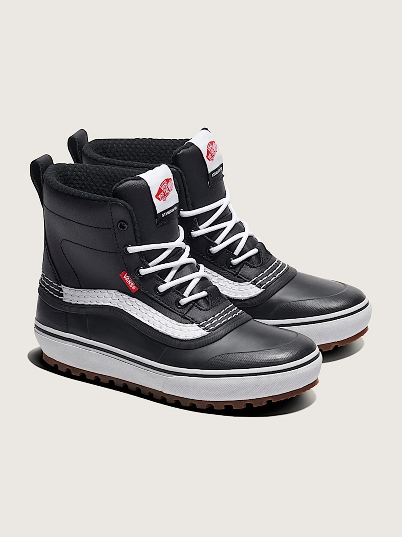 MTE Standard Mid Waterproof Black/White Shoes - Image 2
