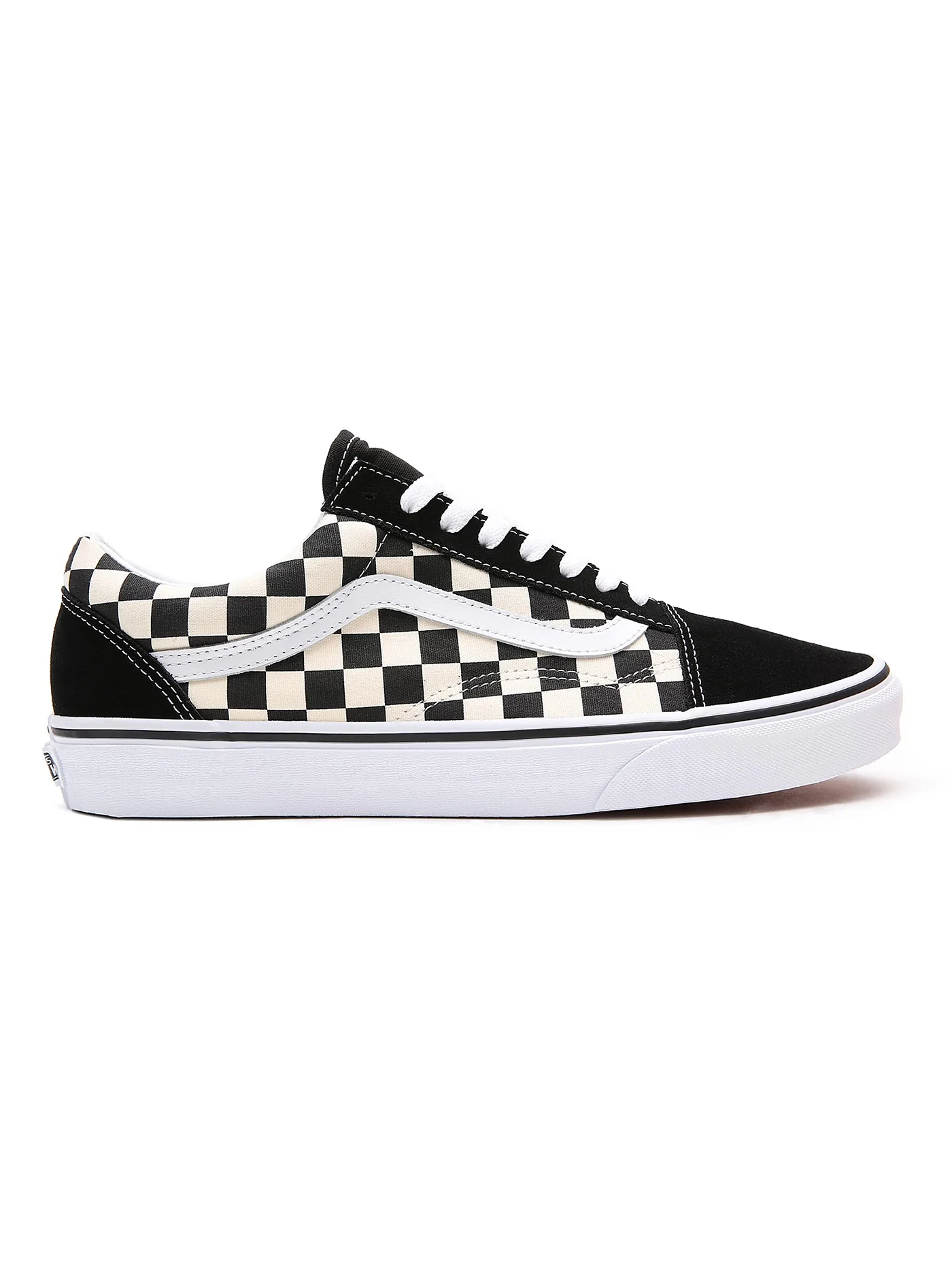 Old Skool Primary Check Black/White Shoes
