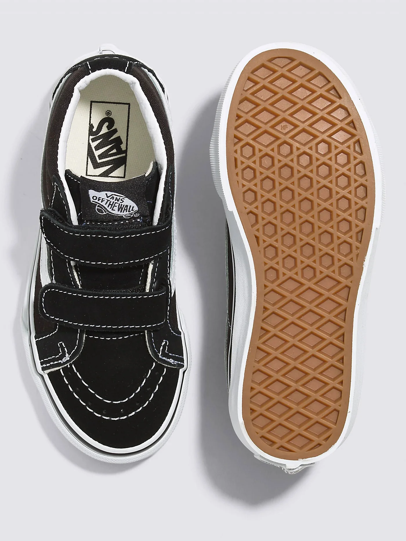 Sk8-Mid Reissue V Black/True White Shoes (Kids) - Image 3