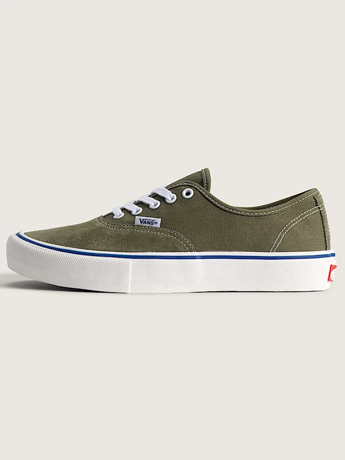Skate Authentic Mossy Olive Green Shoes
