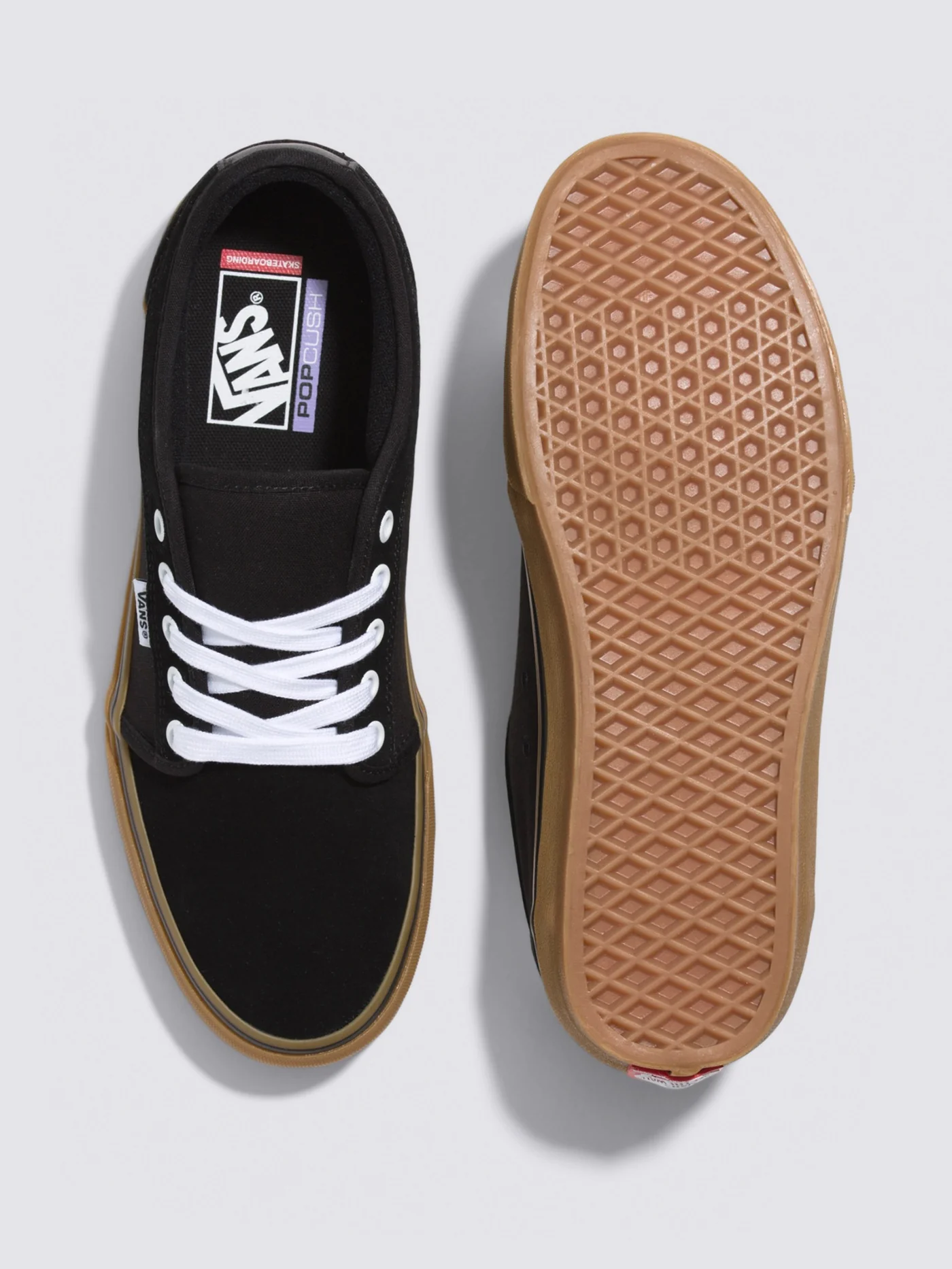 Skate Chukka Low Black/Black/Gum Shoes - Image 4