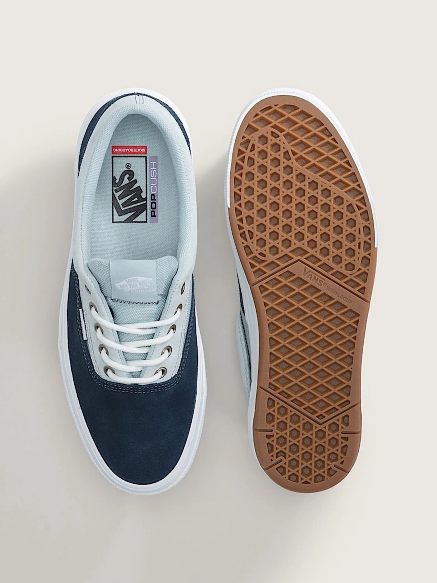 Skate Era Wafflecup Navy/Blue Bell Shoes - Image 4