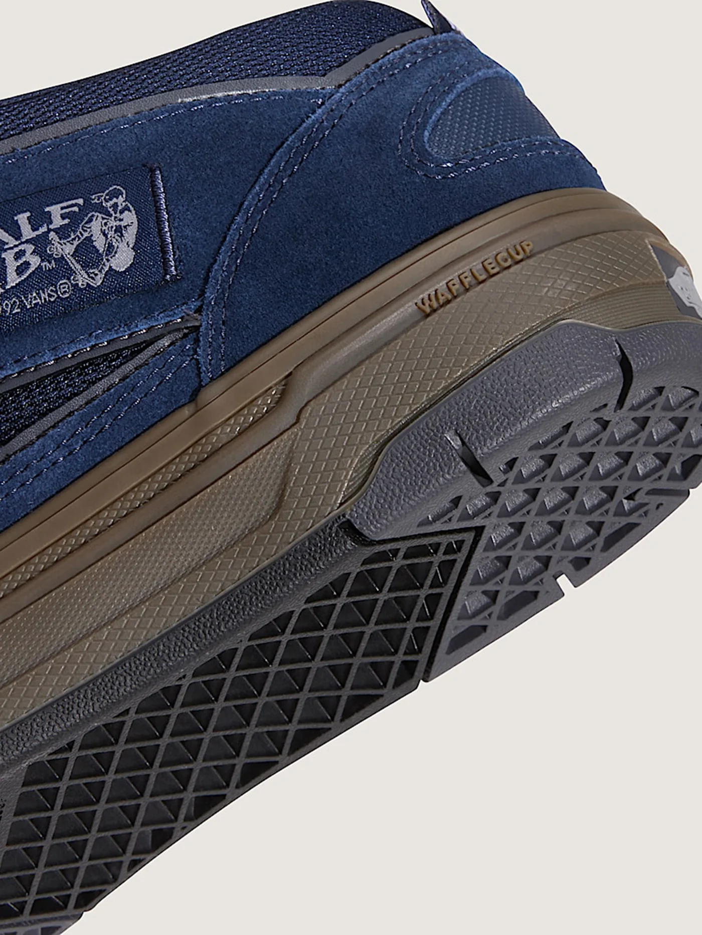 Skate Half Cab Wafflecup Navy/Dark Gum Shoes - Image 6