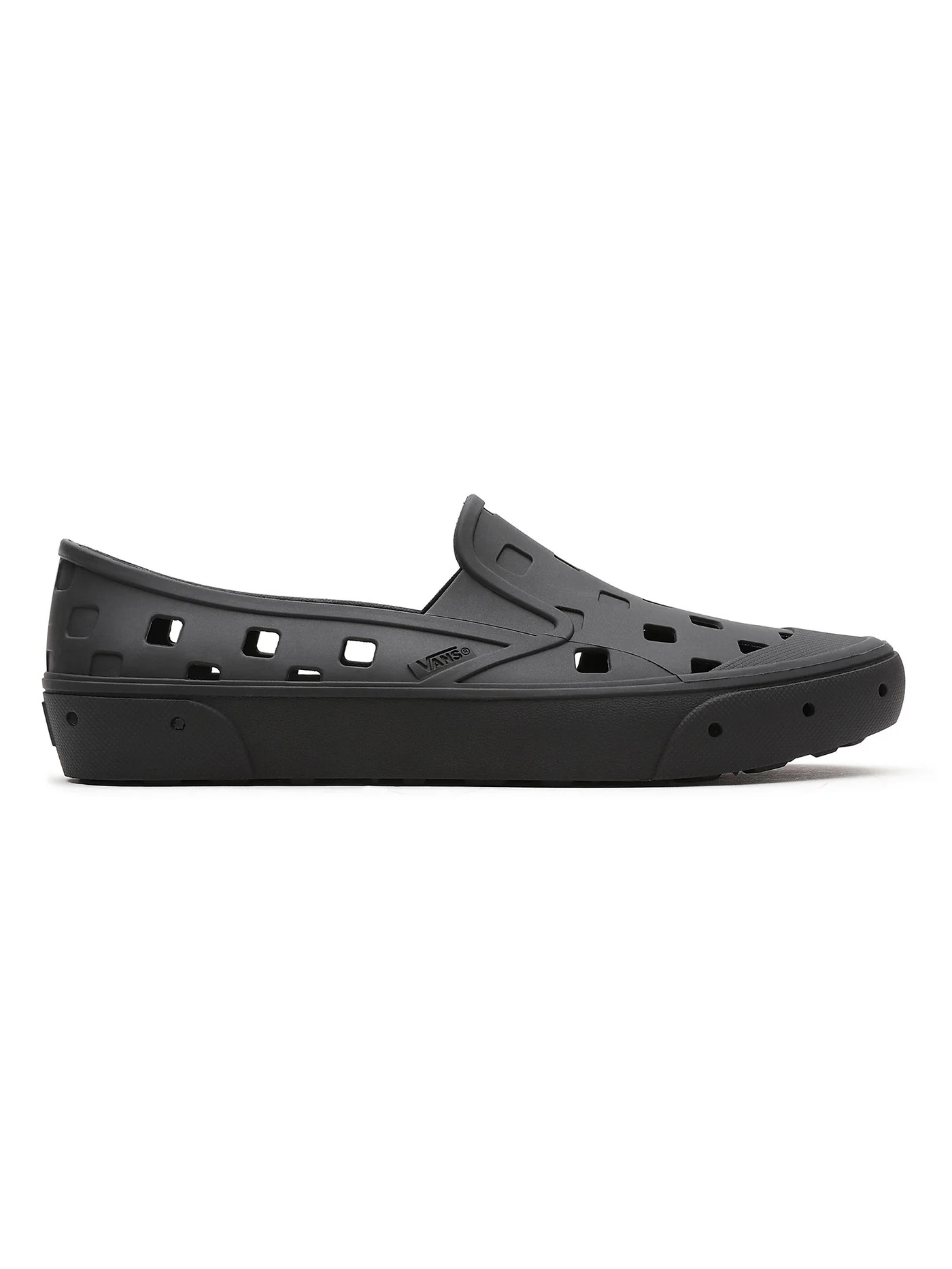 Slip-On Trek Black Shoes