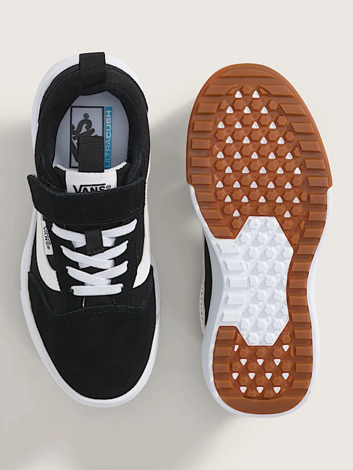 Ultrarange 66 V Black/True White Shoes (Kids) - Image 4