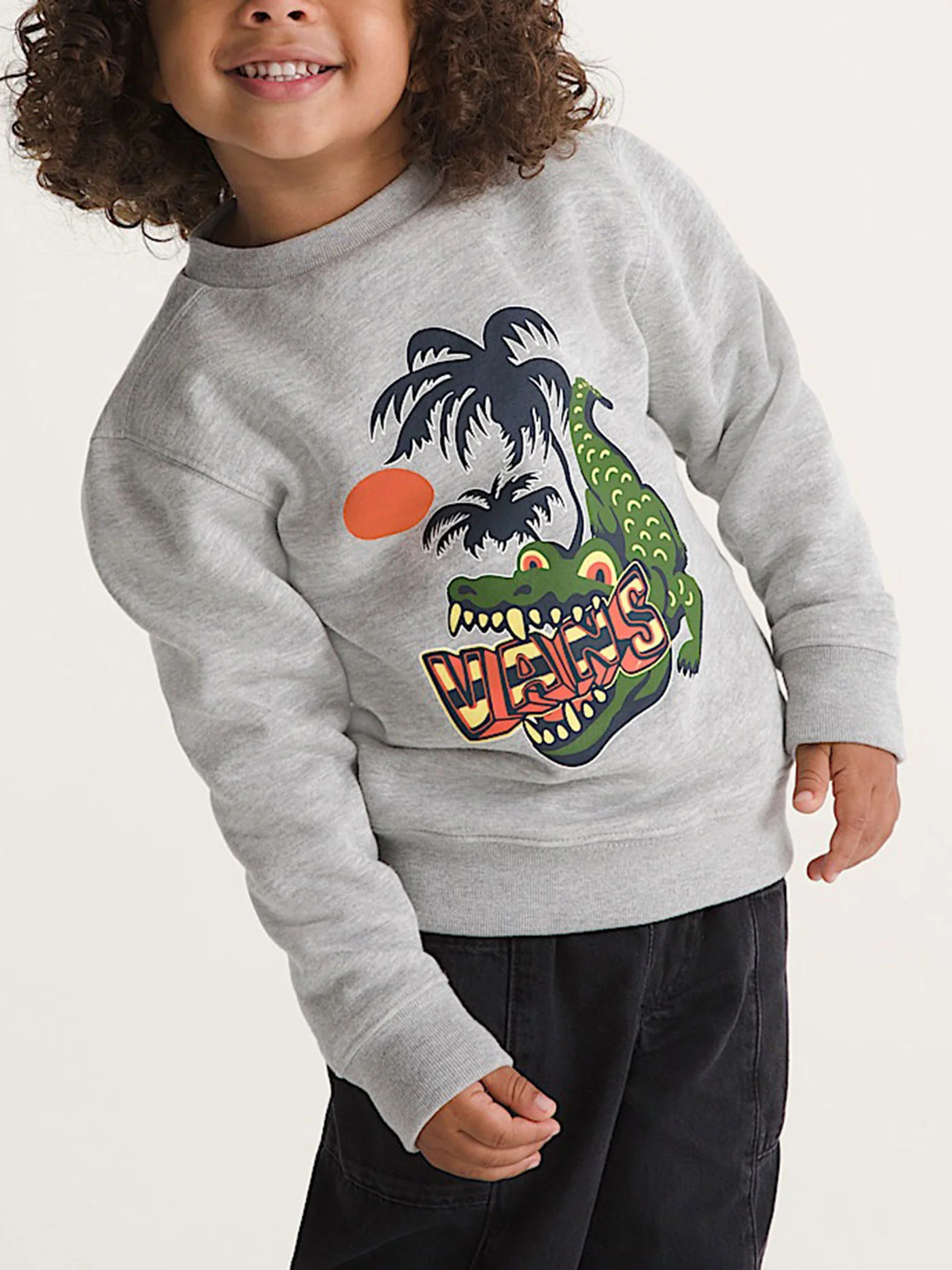 Wise Croc Crewneck Sweatshirt (Kids 2-7)