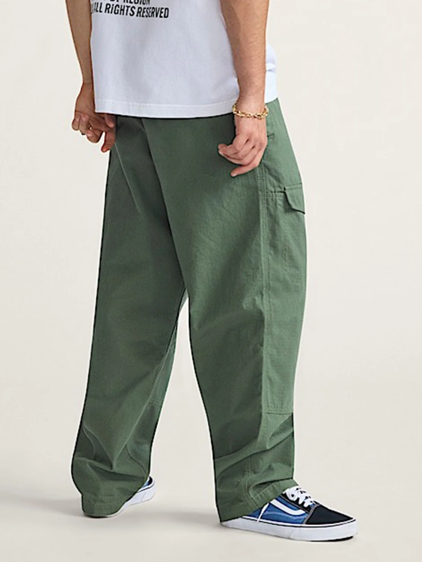 Vans x Atiba Skate Loose Cargo Pants - Image 3