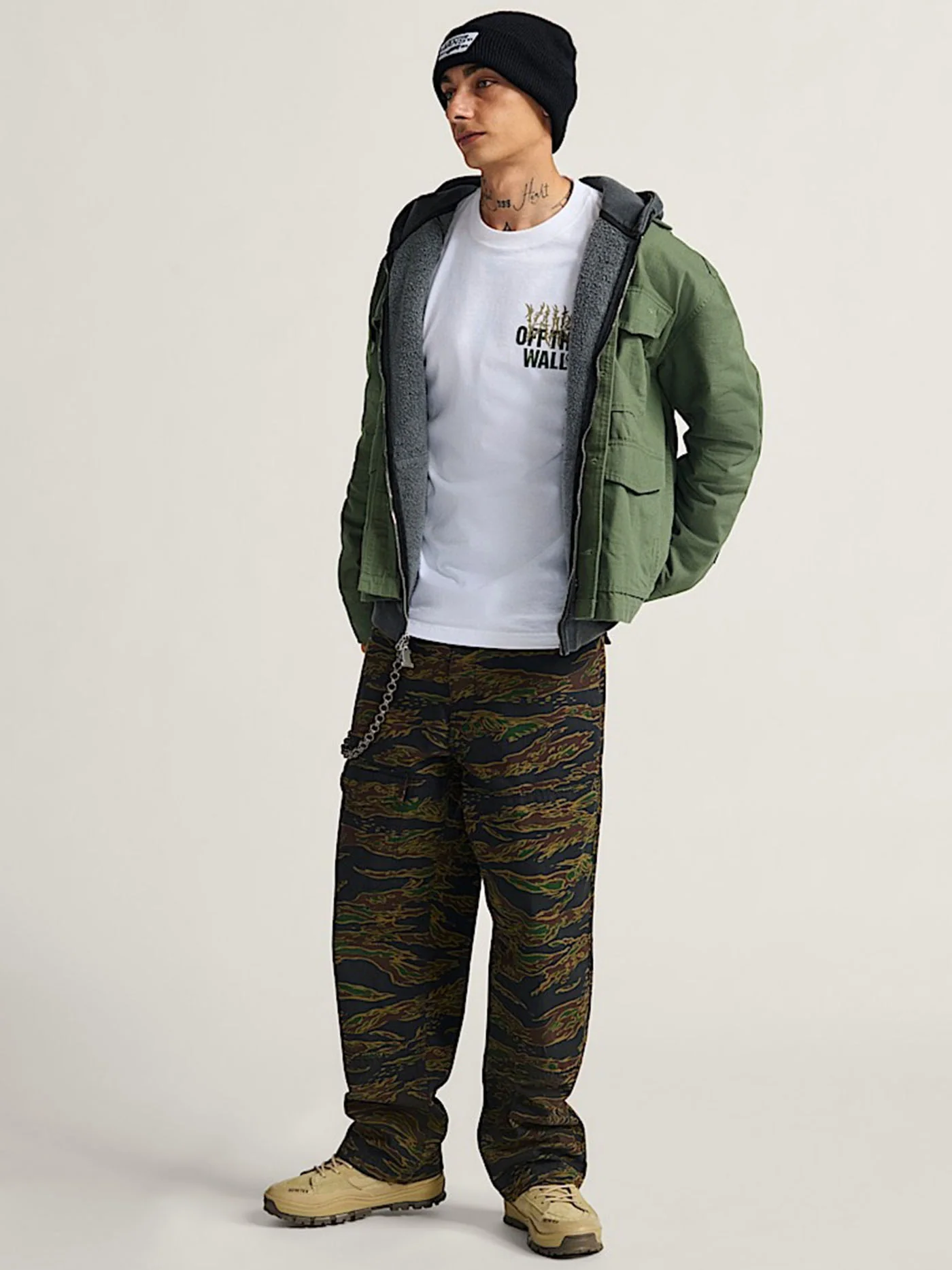 Vans x Atiba Skate Military Jacket - Image 4