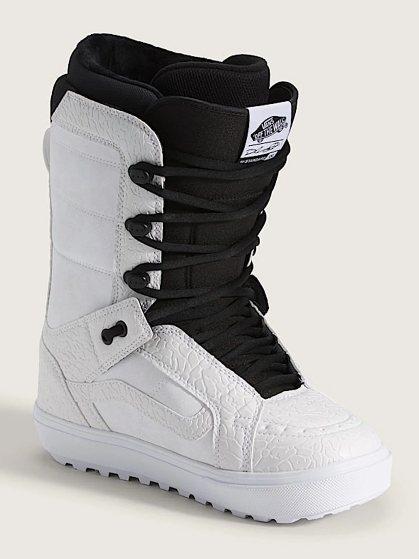 Vans x Dillon OJO Hi-Standard OG White Snowboard Boots - Image 2