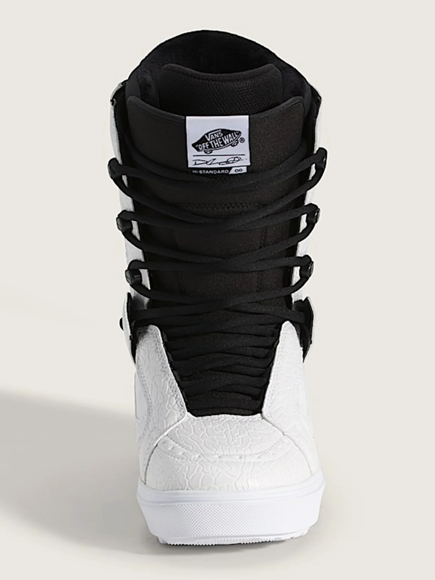 Vans x Dillon OJO Hi-Standard OG White Snowboard Boots - Image 3