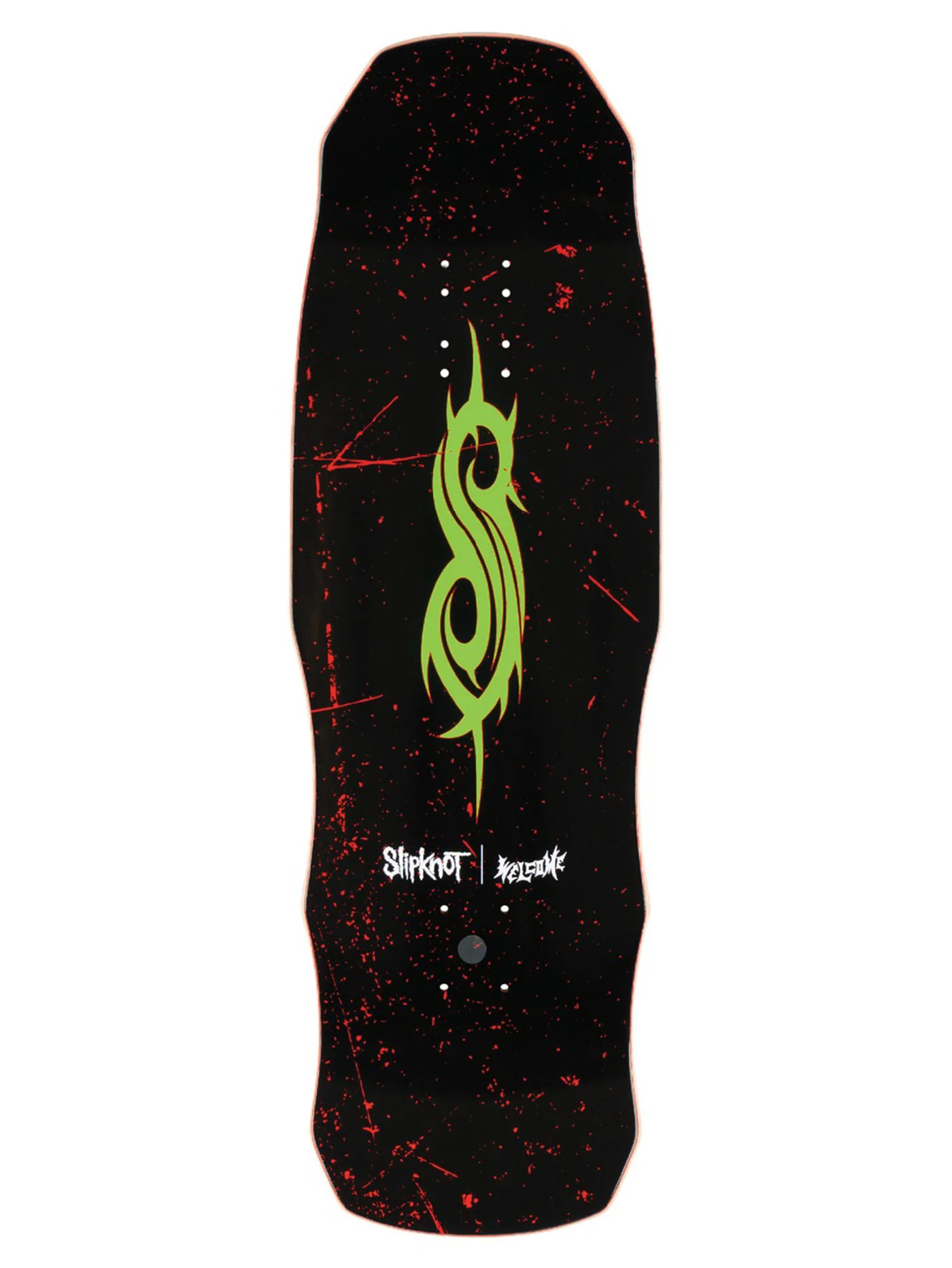 Welcome x Slipknot Dark Lord Spit It Out 9.75’’ Skateboard Deck - Image 2