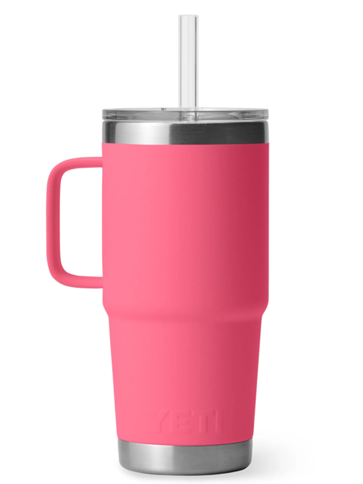 Rambler 25oz Tropical Pink Straw Mug - Image 2