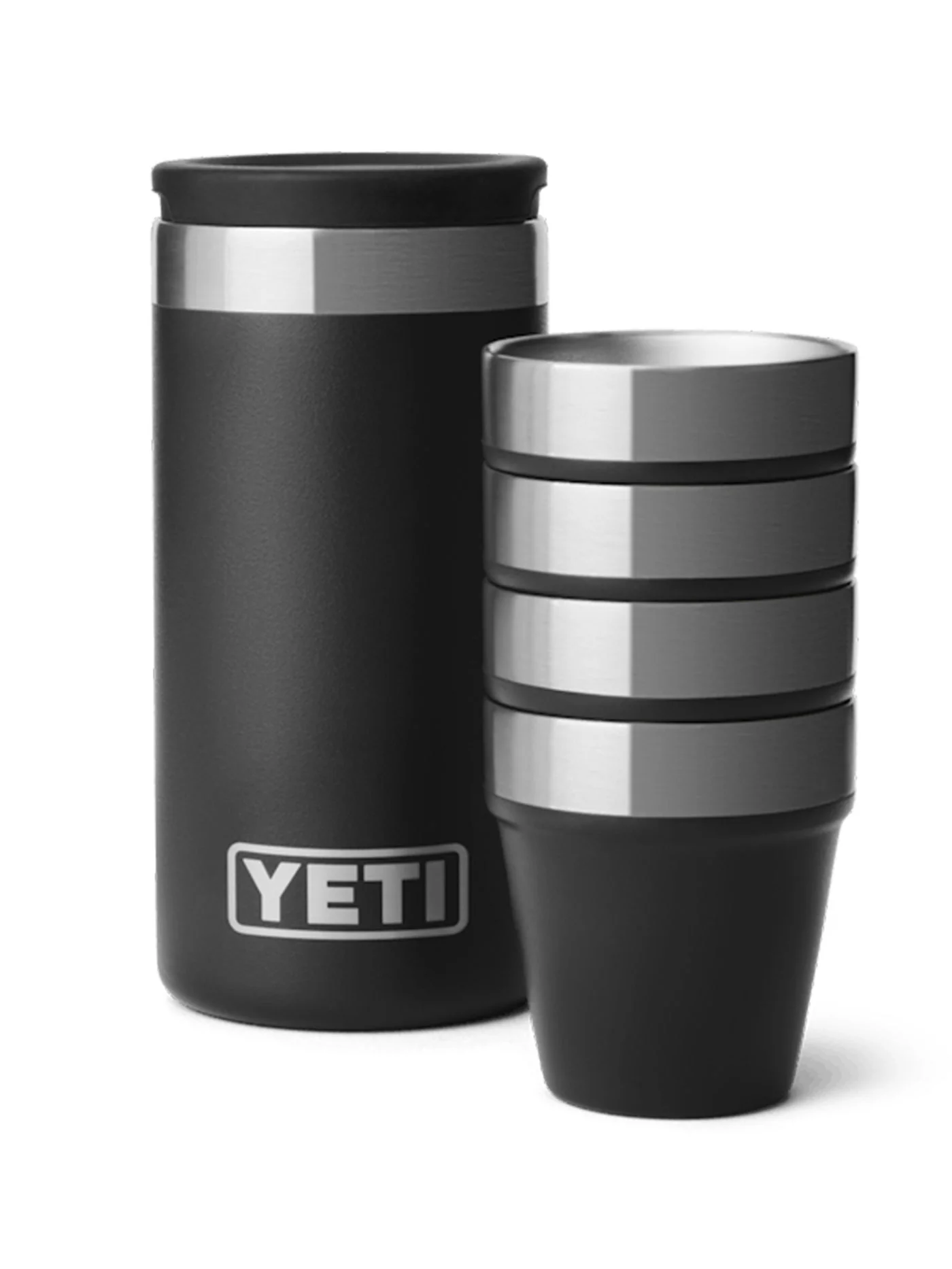 Shot Glasses With Black Carrying Case